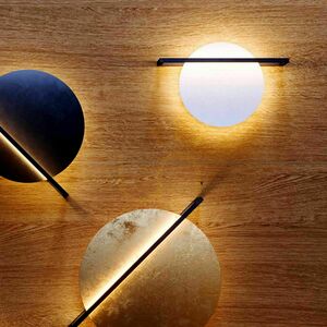 Plafon LED s.luce Artus czarny 40 cm metalowy nowoczesny ściemnialny small 2