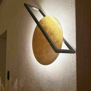Plafon LED s.luce Artus czarny 40 cm metalowy nowoczesny ściemnialny small 5