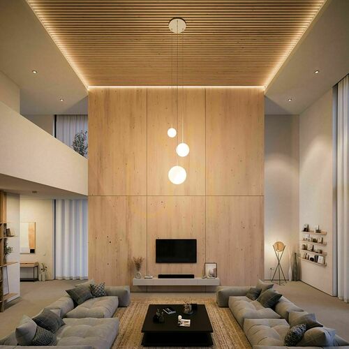 Sprawdź Żyrandol s.luce Orb 3-punktowy czarny szklany minimalistyczny