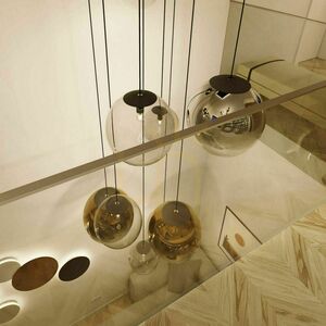 Żyrandol s.luce Orb 8-ramienny czarny szklany, nowoczesny 11 Żyrandol s.luce Orb 8-ramienny czarny szklany, nowoczesny small 11