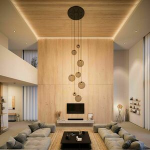 Żyrandol s.luce Orb 8-ramienny czarny szklany, nowoczesny 2 Żyrandol s.luce Orb 8-ramienny czarny szklany, nowoczesny small 2