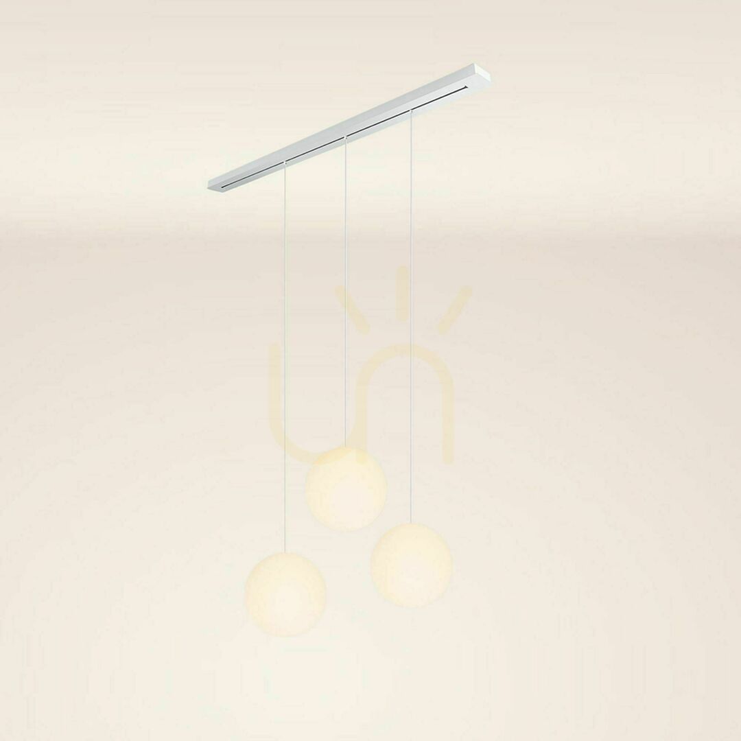 Obejrzyj Żyrandol s.luce Orb 3-ramienny szklany 40 cm E27 czarny 40 W Żyrandol s.luce Orb 3-ramienny szklany 40 cm E27 czarny 40 W
