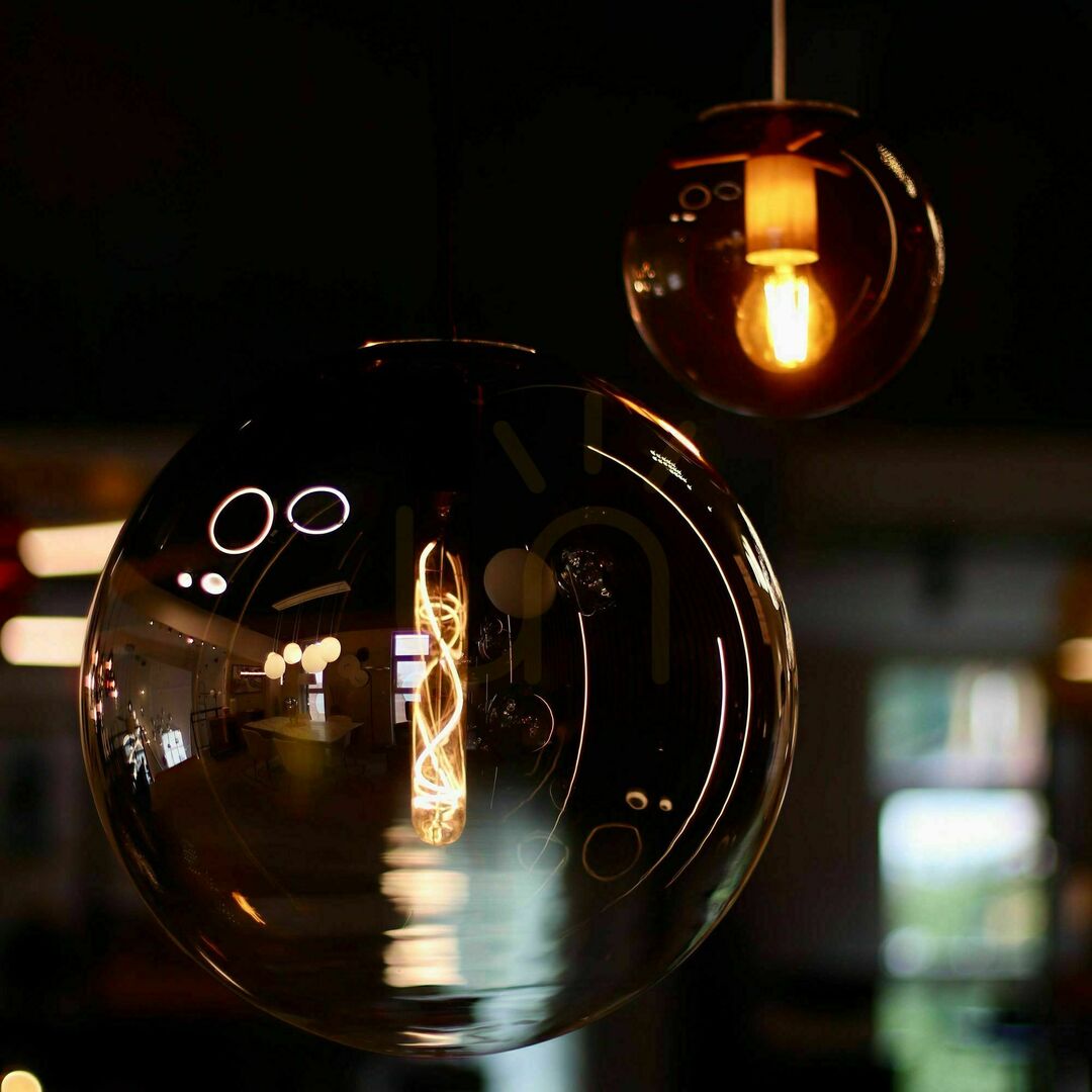 Wyświetl Żyrandol s.luce Orb 3-ramienny szklany 40 cm E27 czarny 40 W Żyrandol s.luce Orb 3-ramienny szklany 40 cm E27 czarny 40 W