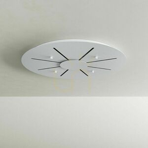 Podsufitka s.luce Modular 16-punktowa biała okrągła metalowa 80 cm 9 Podsufitka s.luce Modular 16-punktowa biała okrągła metalowa 80 cm small 9