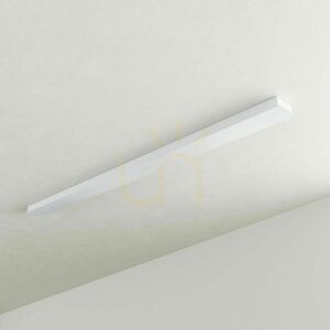 Belka baldachim s.luce Modular prostokątna czarna metalowa 120 cm small 5