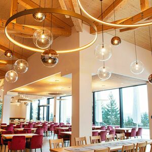Żyrandol s.luce Ring LED złoty 100 cm, ściemnialny 5 Żyrandol s.luce Ring LED złoty 100 cm, ściemnialny small 5