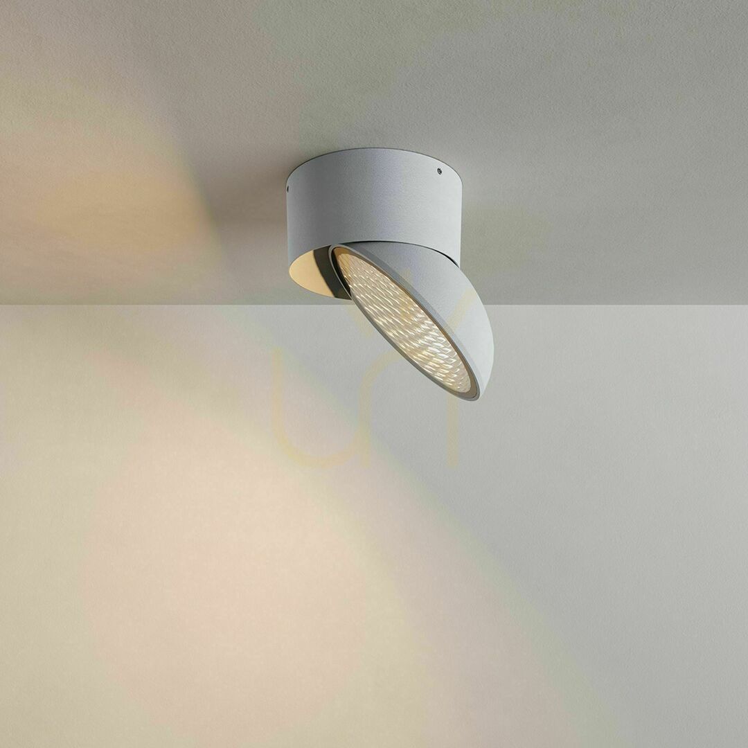 Zobacz Plafon zewnętrzny LED s.luce Santa Out IP65 antracyt 13 cm obrotowy Plafon zewnętrzny LED s.luce Santa Out IP65 antracyt 13 cm obrotowy