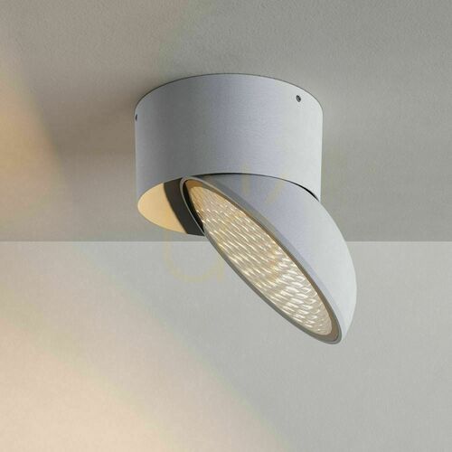 Sprawdź Plafon zewnętrzny s.luce Santa Out LED IP65 biały 13 cm obrotowy