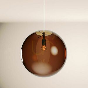 Lampa wisząca s.luce Orb szklana kula miedziana 20 cm E27 10 Lampa wisząca s.luce Orb szklana kula miedziana 20 cm E27 small 10