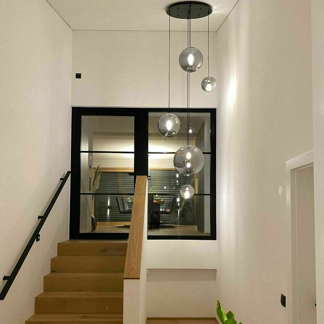 Wyświetl Lampa wisząca s.luce Orb szklana kula miedziana 20 cm E27 Lampa wisząca s.luce Orb szklana kula miedziana 20 cm E27