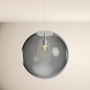 Żyrandol s.luce Orb szklana kula brązowa 20 cm minimalistyczny small 9