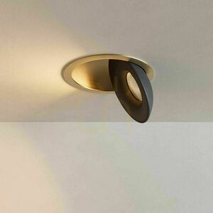 Oprawa wpuszczana LED s.luce Santa Deep złota 11W 2700K IP20 dimmable 11 Oprawa wpuszczana LED s.luce Santa Deep złota 11W 2700K IP20 dimmable small 11