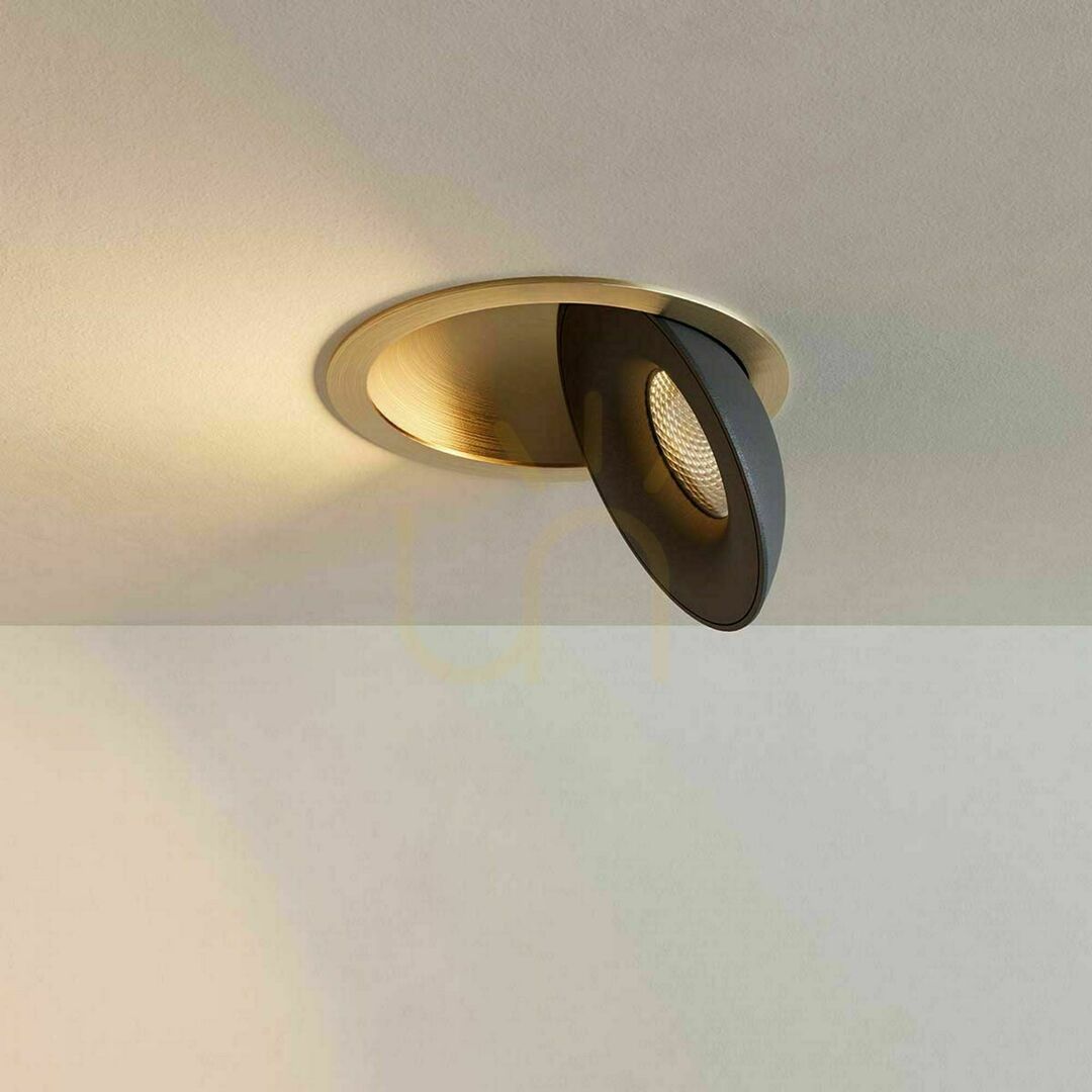 Zobacz Oprawa wpuszczana LED s.luce Santa Deep złota 11W 2700K IP20 dimmable Oprawa wpuszczana LED s.luce Santa Deep złota 11W 2700K IP20 dimmable