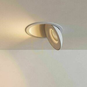 Oprawa wpuszczana s.luce Santa Deep LED złota 11W 2700K 840 lm regulowana 360° small 0