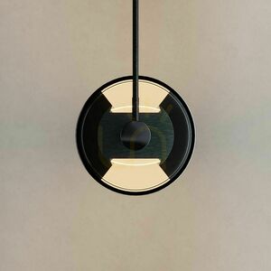 Lampa wisząca s.luce Ranya LED 160 cm aluminium, szkło przezroczyste, ściemnialna z pilotem small 10