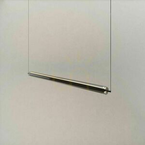 Lampa wisząca s.luce Ranya LED 160 cm aluminium, szkło przezroczyste, ściemnialna z pilotem small 12