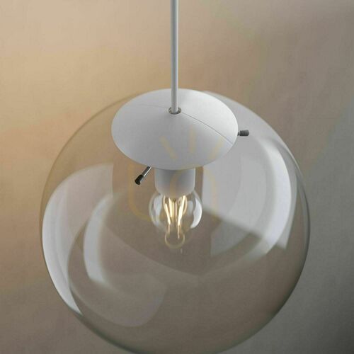 Sprawdź Osłona do kuli szklanej s.luce Orb biała 20 cm 190399
