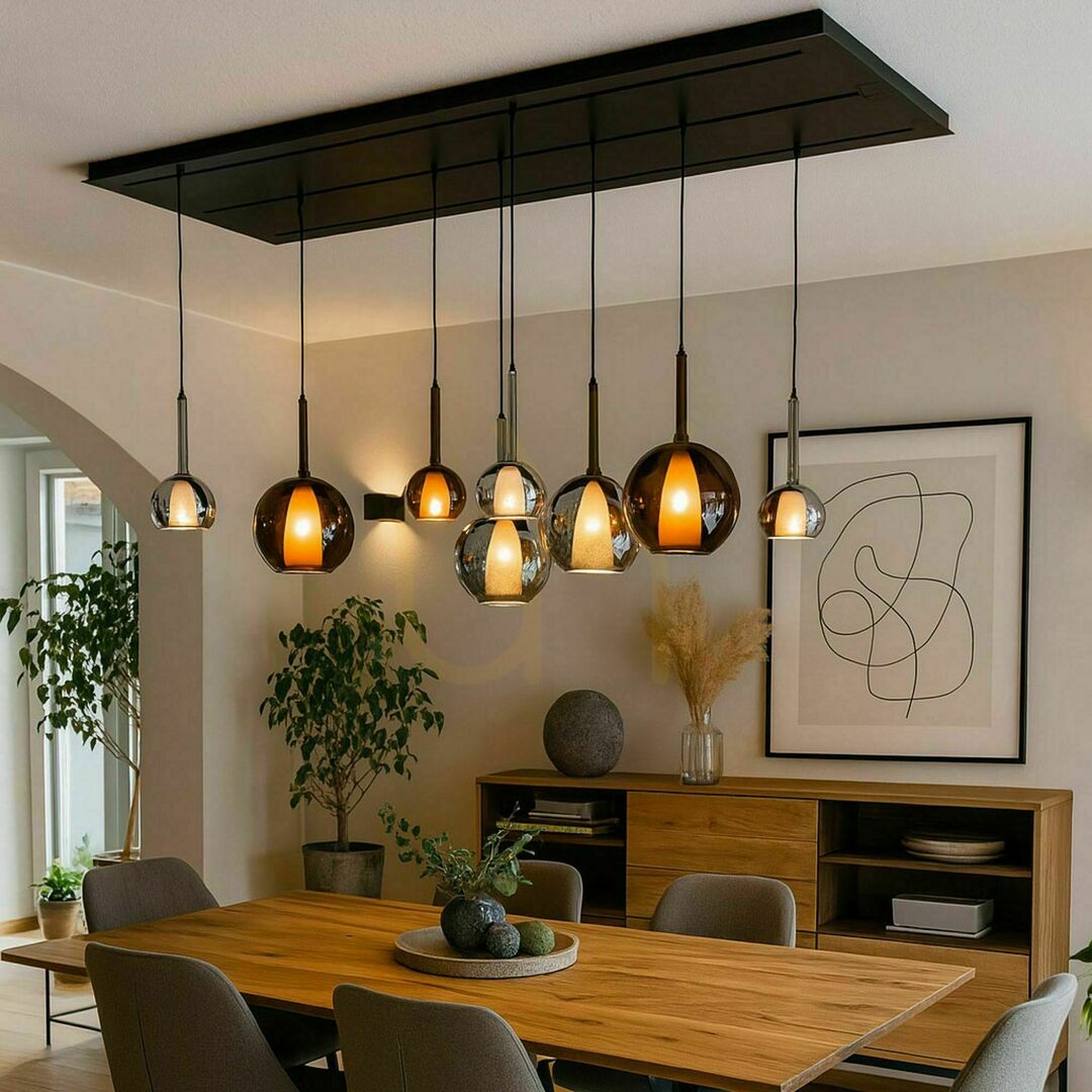 Sprawdź Żyrandol s.luce Belluna 8-punktowy transparentny 24 cm E27 40 W Żyrandol s.luce Belluna 8-punktowy transparentny 24 cm E27 40 W