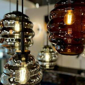 Żyrandol s.luce Echos 5-ramienny biały szklany nowoczesny Ø18 cm 4 Żyrandol s.luce Echos 5-ramienny biały szklany nowoczesny Ø18 cm small 4
