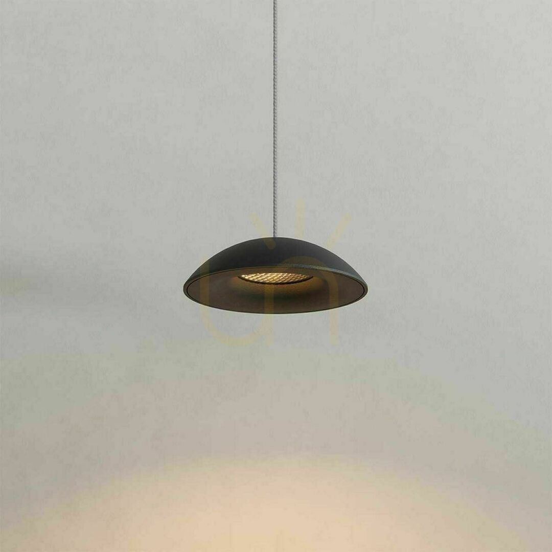 Wyświetl Żyrandol s.luce Santa Air LED 5-punktowy czarny minimalistyczny 160 cm Żyrandol s.luce Santa Air LED 5-punktowy czarny minimalistyczny 160 cm