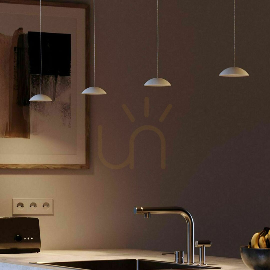 Pokaż Żyrandol s.luce Santa Air LED 5-punktowy czarny minimalistyczny 160 cm Żyrandol s.luce Santa Air LED 5-punktowy czarny minimalistyczny 160 cm