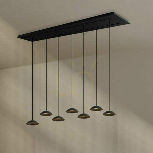 Sprawdź Żyrandol LED s.luce Santa Air 8-punktowy biały 160 cm minimalistyczny
