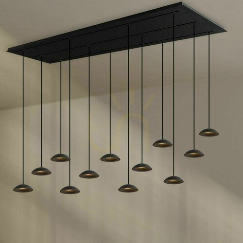 Sprawdź Żyrandol s.luce Santa Air LED 12-punktowy biały minimalistyczny 200 cm