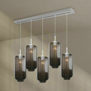Żyrandol s.luce Velo 5-punktowy brązowy szkło metal 18 cm 8 Żyrandol s.luce Velo 5-punktowy brązowy szkło metal 18 cm small 8
