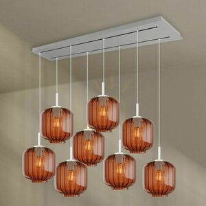 Żyrandol s.luce Velo 8-punktowy biały szklany minimalistyczny Ø20 cm 5 Żyrandol s.luce Velo 8-punktowy biały szklany minimalistyczny Ø20 cm small 5