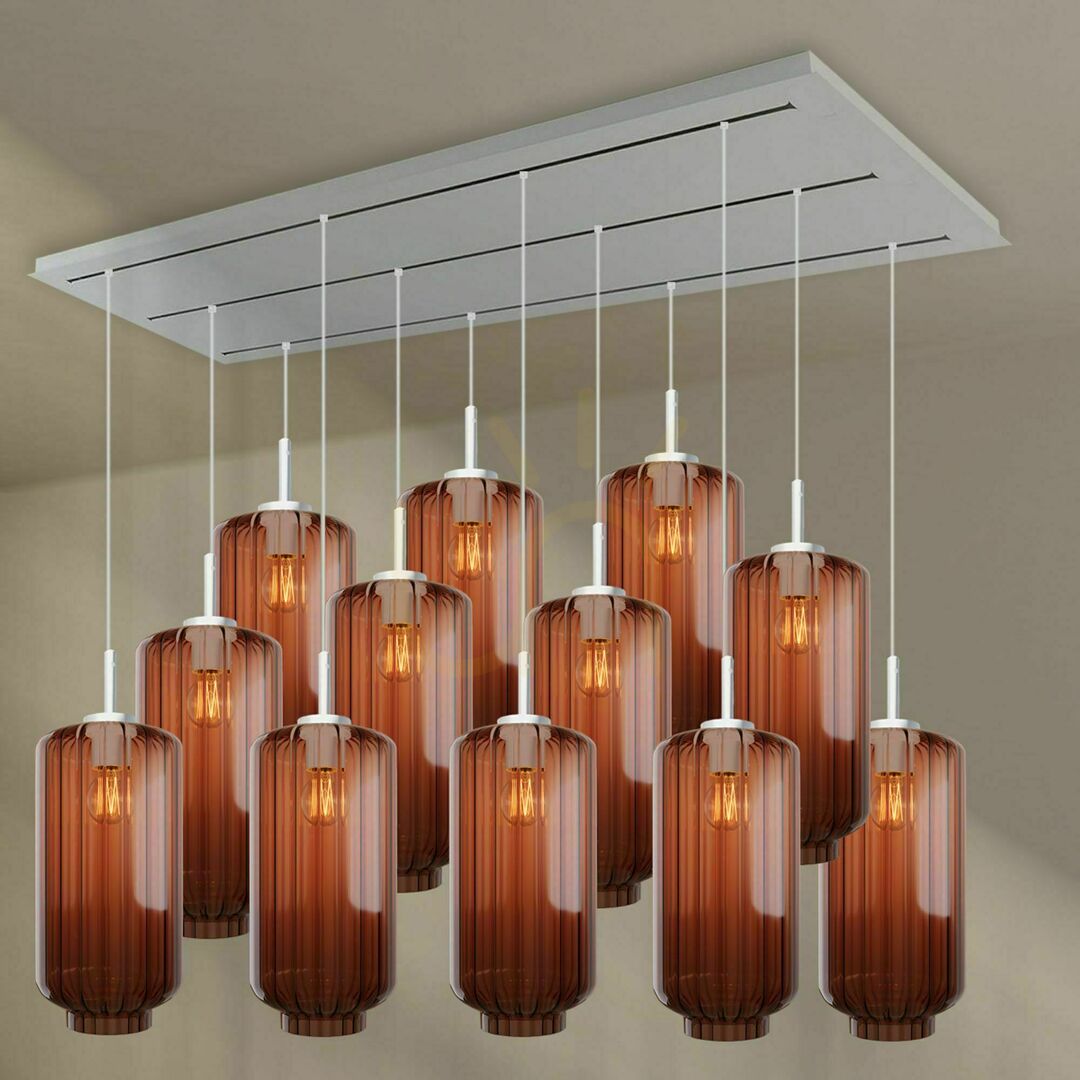 Sprawdź Żyrandol s.luce Velo 12-punktowy transparentny szkło nowoczesny Ø18 cm Żyrandol s.luce Velo 12-punktowy transparentny szkło nowoczesny Ø18 cm