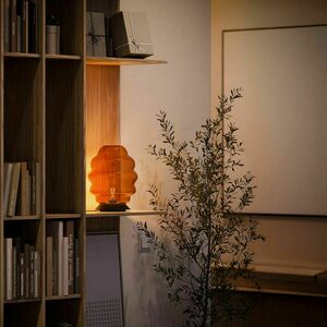 Lampa stołowa s.luce Echos szklana transparentna E27 z włącznikiem 11 Lampa stołowa s.luce Echos szklana transparentna E27 z włącznikiem small 11