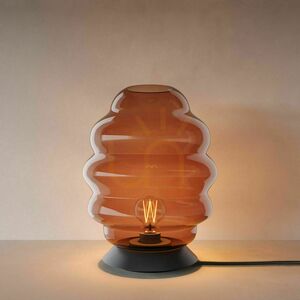 Lampa stołowa s.luce Echos szklana transparentna E27 z włącznikiem 12 Lampa stołowa s.luce Echos szklana transparentna E27 z włącznikiem small 12