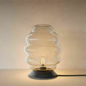 Lampa stołowa s.luce Echos szklana transparentna E27 z włącznikiem 13 Lampa stołowa s.luce Echos szklana transparentna E27 z włącznikiem small 13