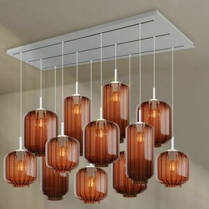 Żyrandol s.luce Velo 12-ramienny transparentne szkło nowoczesny Ø 18/20/25 cm 7 Żyrandol s.luce Velo 12-ramienny transparentne szkło nowoczesny Ø 18/20/25 cm small 7