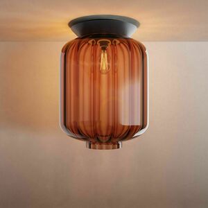 Plafon s.luce Velo brązowy szklany E27 25 cm nowoczesny 2 Plafon s.luce Velo brązowy szklany E27 25 cm nowoczesny small 2