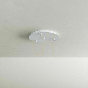 Żyrandol s.luce Velo 3-punktowy wielokolorowy szkło metal E27 25 cm small 0
