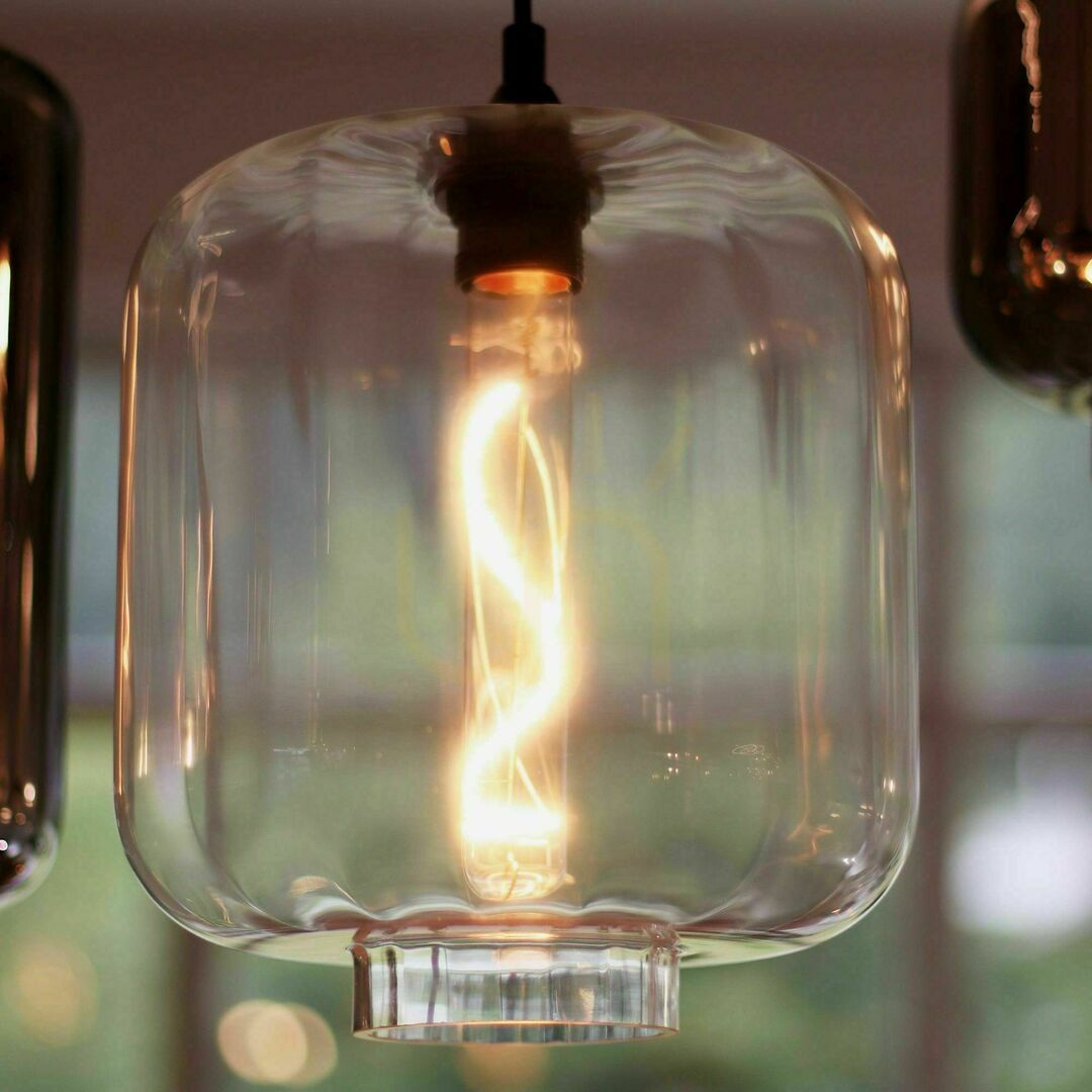 Obejrzyj Żyrandol s.luce Velo 3-ramienny brązowy szkło metal E27 25 cm Żyrandol s.luce Velo 3-ramienny brązowy szkło metal E27 25 cm