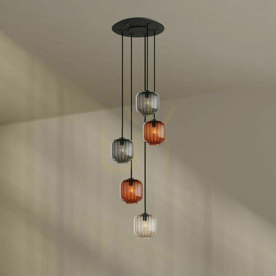 Obejrzyj Żyrandol s.luce Velo 5 Biały Szkło Metal 20 cm Modernistyczny Żyrandol s.luce Velo 5 Biały Szkło Metal 20 cm Modernistyczny