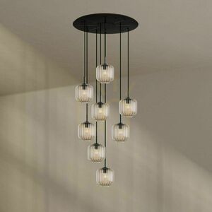 Żyrandol s.luce Velo 8-ramienny szklany transparentny Ø 80 cm 4 Żyrandol s.luce Velo 8-ramienny szklany transparentny Ø 80 cm small 4