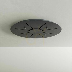 Żyrandol s.luce Velo 8-ramienny czarny szklany minimalistyczny 13 Żyrandol s.luce Velo 8-ramienny czarny szklany minimalistyczny small 13