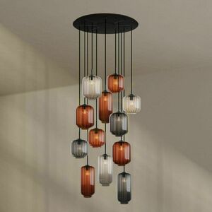 Żyrandol s.luce Velo 12-ramienny transparentny szkło metal 18/20/25 cm small 5