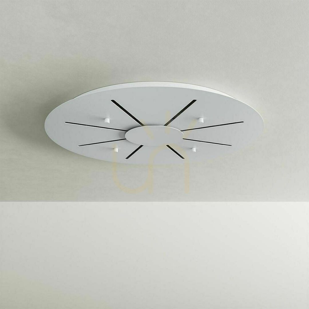 Zobacz Żyrandol LED s.luce Arion biały 6-punktowy nowoczesny do salonu Żyrandol LED s.luce Arion biały 6-punktowy nowoczesny do salonu