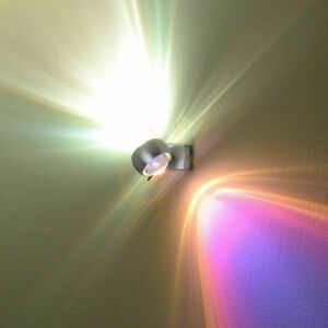 Szklany filtr kolorów s.luce Beam niebieski 6,6 cm szkło okrągły 1 Szklany filtr kolorów s.luce Beam niebieski 6,6 cm szkło okrągły small 1