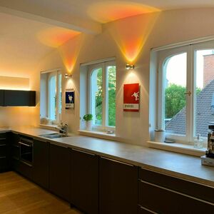 Szklany filtr kolorów s.luce Beam niebieski 6,6 cm szkło okrągły 10 Szklany filtr kolorów s.luce Beam niebieski 6,6 cm szkło okrągły small 10