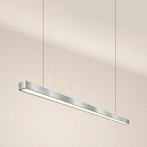 Sprawdź Lampa wisząca LED s.luce Oris srebrna 4000K do biura