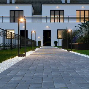 Arius L Black Lampa Ogrodowa Ip54 small 1