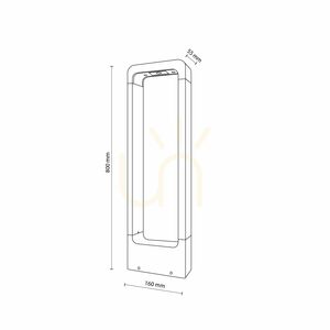 Arius L Black Lampa Ogrodowa Ip54 small 9