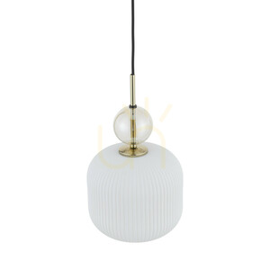 Sophia Big Cognac White Lampa Wisząca 1 Xe27 small 3