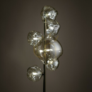 Lampa podłogowa TK-Lighting NEBIA 16237, brązowa, 6×G9 small 2