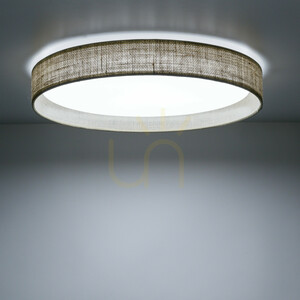Plafon LED TK-Lighting DEMI JUTA 11859, beżowy, Ø42,5 cm small 1
